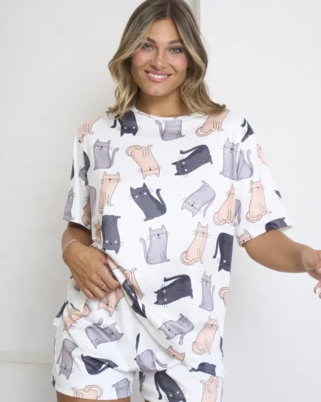 Pijama Catania Gatitos
