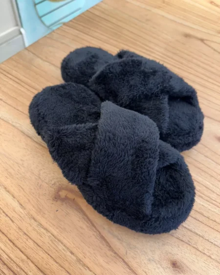 Pantuflas abiertas