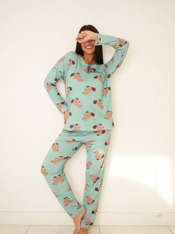 (ÚLTIMOS XL) Pijama Castor - Imagen 3