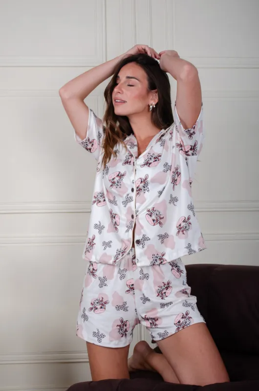 Pijama Camisero Nisi Vaquita - Imagen 2