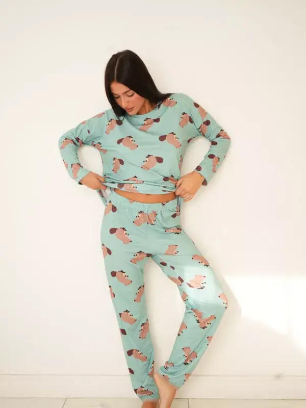 (ÚLTIMOS XL) Pijama Castor - Imagen 4