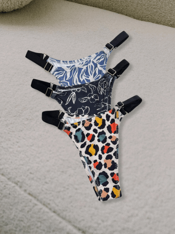 Pack Less Positano x 3 estampado flores