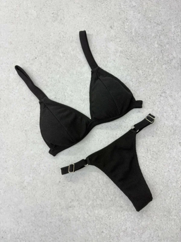Bikini Miami Black (Con tazas desmontables)