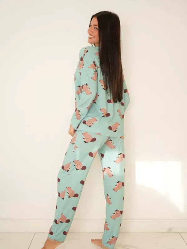 (ÚLTIMOS XL) Pijama Castor - Imagen 5