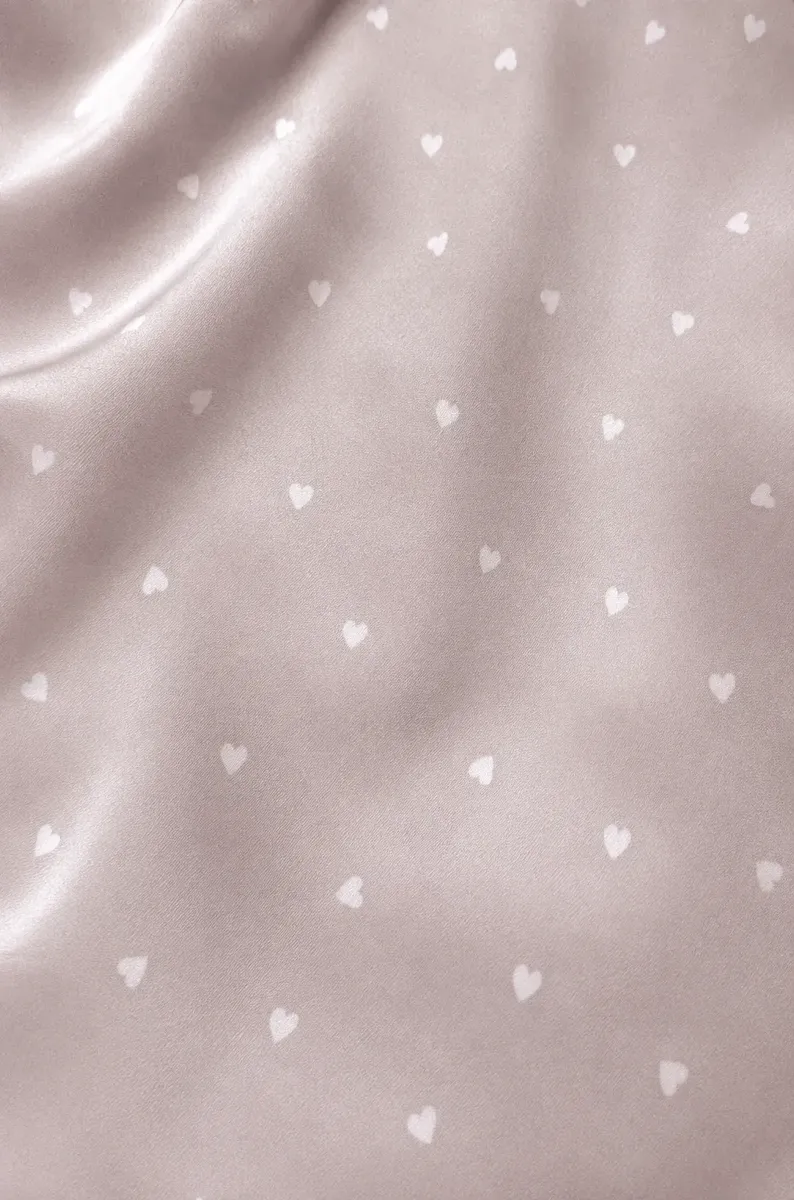 Pijama Camisero Corazones Petit Corto - Imagen 4